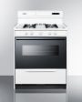 Summit WNM2307DK 30  Wide Gas Range Supply