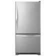 Whirlpool WRB329DMBM 30-inches wide Bottom-Freezer Refrigerator with SpillGuard™ Glass Shelves - 18.7 cu. ft. Online