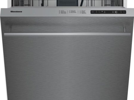 Blomberg Appliances DW51600SS 24in Dishwasher ADA SS w  bar handle 48dBA top control 6 cycle, beam on floor Supply