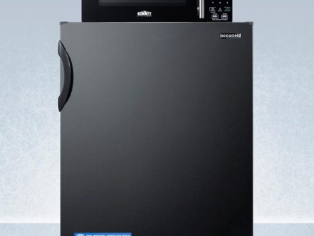 Summit MRF66BKA Microwave refrigerator-freezer Combination With Allocator Online Sale