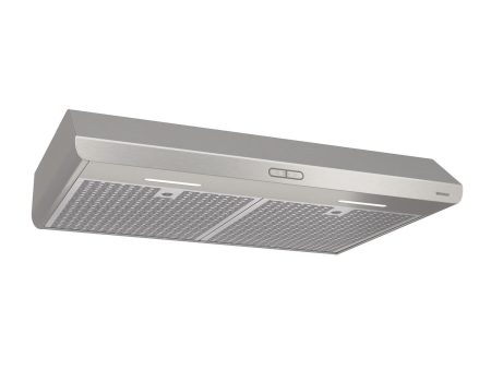 Broan® Sahale 30-Inch Convertible Under-Cabinet Range Hood, ENERGY STAR®, 375 Max Blower CFM, Stainless Steel Fashion