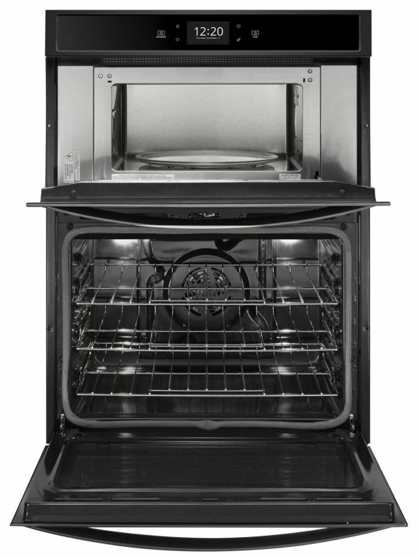 Whirlpool WOC75EC0HB 6.4 cu. ft. Smart Combination Wall Oven with Touchscreen - Black Hot on Sale