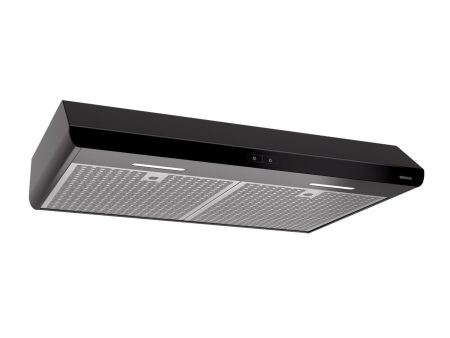 Broan BKDEG130BL **DISCONTINUED** Broan® Sahale 30-Inch Convertible Under-Cabinet Range Hood, ENERGY STAR®, 375 Max Blower CFM, Black Online