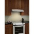 Broan® 36-Inch Convertible Under-Cabinet Range Hood, 300 Max Blower CFM, Stainless Steel on Sale