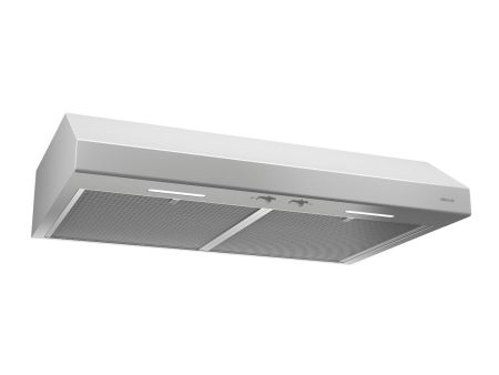 BCSEK130WW Broan® 30-Inch Convertible Under-Cabinet Range Hood, ENERGY STAR®, 300 Max Blower CFM, White Supply