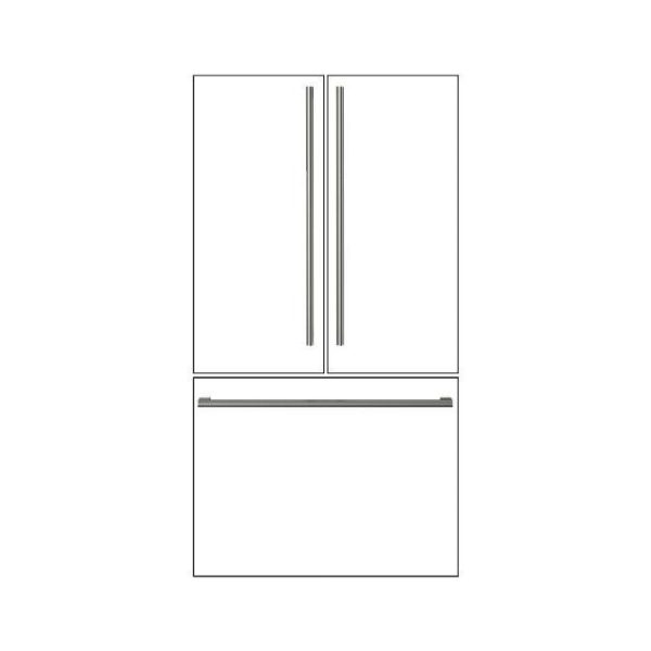 36  French Door Fridge Distinto Handle Kit Online Hot Sale