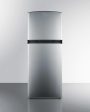 Summit FF1427SSIM 26  Wide Top Mount Refrigerator-freezer With Icemaker Fashion