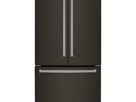 Kitchenaid KRFC302EBS 22 cu. ft. 36-Inch Width Counter Depth French Door Refrigerator with Interior Dispense and PrintShield™ Finish Online Hot Sale