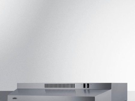 Summit H30RSS 30  Under Cabinet Convertible Range Hood Online