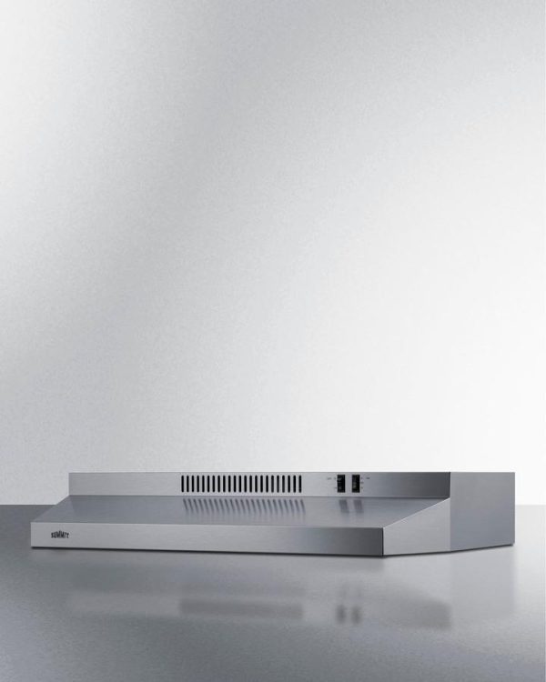 Summit H30RSS 30  Under Cabinet Convertible Range Hood Online