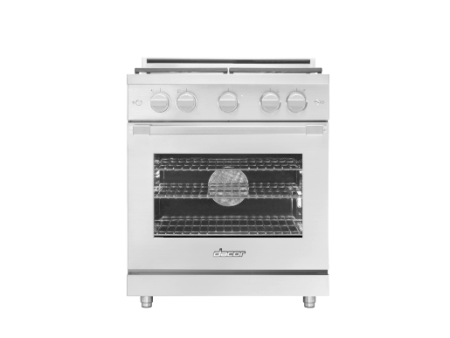 Dacor HGR30PSLP 30  Gas Range, Silver Stainless Steel, Liquid Propane Supply