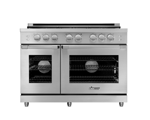 Dacor HGPR48SLP Gas Pro Range, Silver Stainless Steel, Liquid Propane Hot on Sale