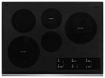 Whirlpool WCE97US0HS 30-inch Electric Ceramic Glass Cooktop with Two Dual Radiant Elements Discount