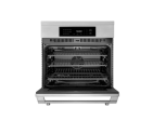 Dacor HIPR30S 30  Induction Pro Range, Silver Stainless Steel Online Sale