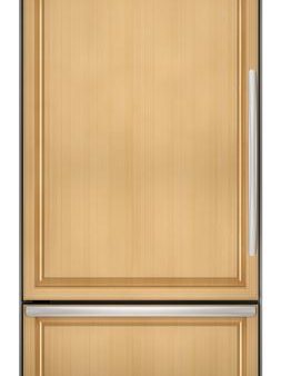 Kitchenaid KBL036FTX Brshd Aluminum Trim Pnl Ready KitchenAid® 20.8 Cu. Ft. 36-Inch Width Built-In Bottom-Freezer Refrigerator, Overlay Panel-Ready Hot on Sale