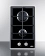 Summit GC2BGL 12  Wide 2-burner Gas Cooktop Discount