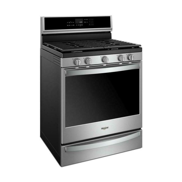 Whirlpool WFG975H0HZ 5.8 cu. ft. Smart Freestanding Gas Range with EZ-2-Lift™ Grates For Cheap