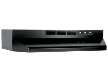 413023 Broan® 30-Inch Ductless Under-Cabinet Range Hood, Black Sale