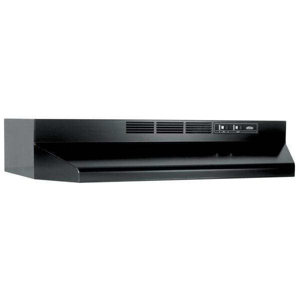 413023 Broan® 30-Inch Ductless Under-Cabinet Range Hood, Black Sale