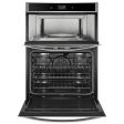 Whirlpool WOC75EC0HS 6.4 cu. ft. Smart Combination Convection Wall Oven with Air Fry, when Connected Online