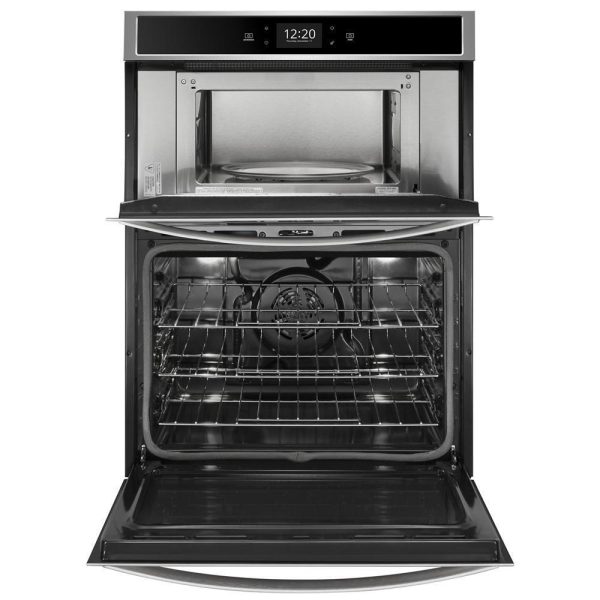 Whirlpool WOC75EC0HS 6.4 cu. ft. Smart Combination Convection Wall Oven with Air Fry, when Connected Online