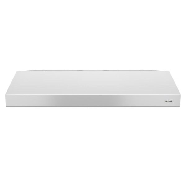 Broan BCSD142WW Glacier 42-Inch 300 Max Blower CFM 5 Sones White Range Hood on Sale