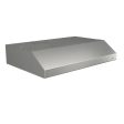 Broan BCSD136SS Glacier 36-Inch 300 Max Blower CFM 5 Sones Stainless Steel Range Hood For Cheap