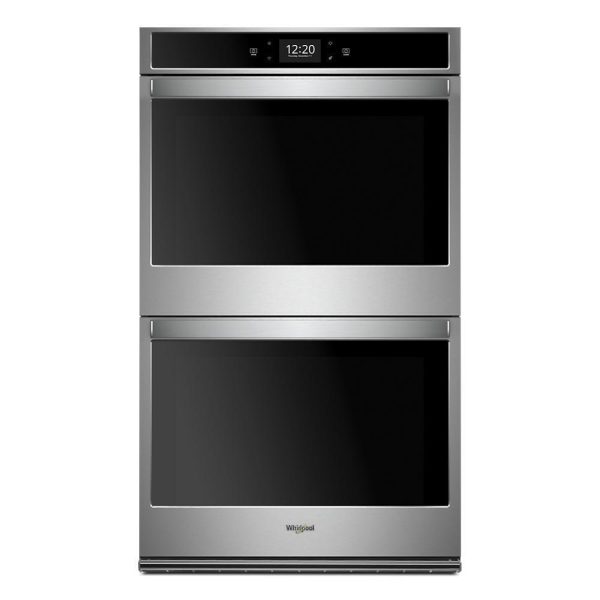 Whirlpool WOD77EC7HS 8.6 cu. ft. Smart Double Convection Wall Oven with Air Fry, when Connected Supply