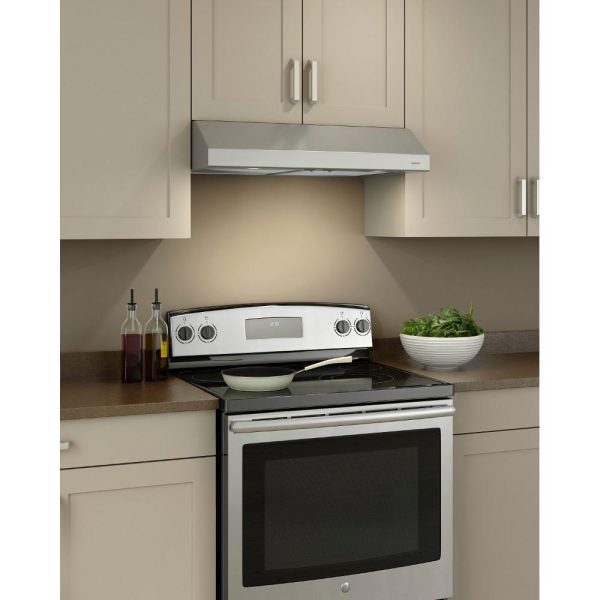 Broan BCSD142SS Glacier 42-Inch 300 Max Blower CFM 5 Sones Stainless Steel Range Hood Discount