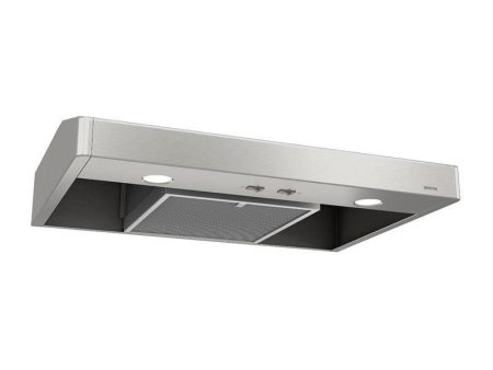 Broan BNSC130SS Tenaya 30-inch 250 CFM Stainless Steel Under-Cabinet Range Hood with light Supply