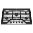 Whirlpool WCG97US0HS 30-inch Gas Cooktop with Griddle on Sale