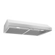 Broan BCSD142WW Glacier 42-Inch 300 Max Blower CFM 5 Sones White Range Hood on Sale