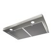 BCSQ130SS Broan® Glacier 30-Inch Convertible Under-Cabinet Range Hood, 375 Max Blower CFM, Stainless Steel For Discount