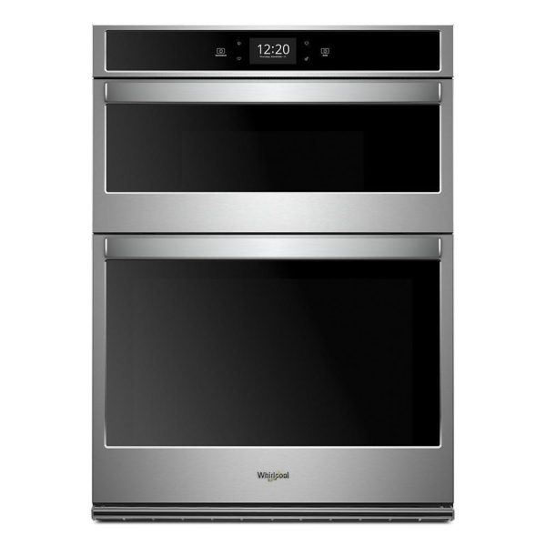 Whirlpool WOC75EC0HS 6.4 cu. ft. Smart Combination Convection Wall Oven with Air Fry, when Connected Online