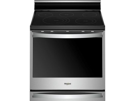 Whirlpool 6.4 cu. ft. Smart Freestanding Electric Range with Frozen Bake™ Technology For Sale