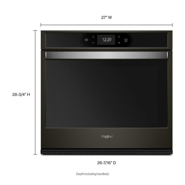 Whirlpool WOS72EC7HV 4.3 cu. ft. Smart Single Convection Wall Oven with Air Fry, when Connected Online Sale