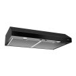 Broan BCSD136BL Glacier 36-Inch 300 Max Blower CFM 5 Sones Black Range Hood Cheap