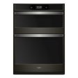 Whirlpool WOC75EC0HV 6.4 cu. ft. Smart Combination Convection Wall Oven with Air Fry, when Connected Hot on Sale