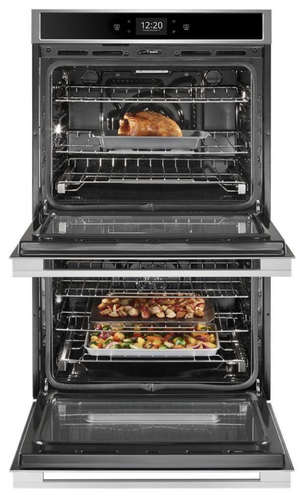 Whirlpool WODA7EC0HZ 10.0 cu. ft. Smart Double Wall Oven with True Convection Cooking For Cheap