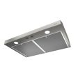 Broan BCSD136SS Glacier 36-Inch 300 Max Blower CFM 5 Sones Stainless Steel Range Hood For Cheap