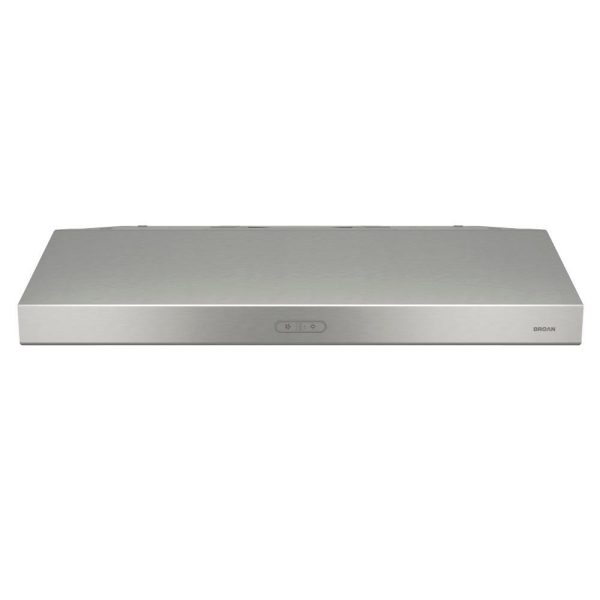 BCDF130SS Broan® Glacier 30-Inch Convertible Under-Cabinet Range Hood, 375 Max Blower CFM, Stainless Steel Discount