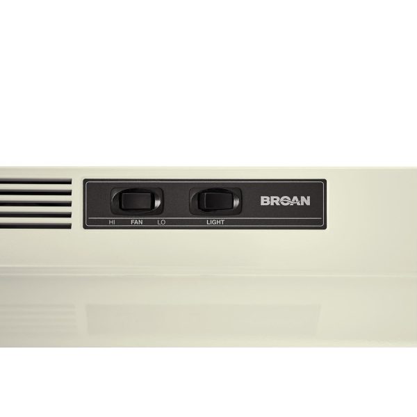 BROAN Broan(R) 42-Inch Ductless Under-Cabinet Range Hood, Bisque Hot on Sale