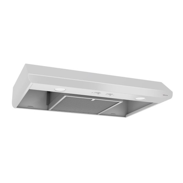 Broan BKSA130WW **DISCONTINUED** Broan® 30-Inch Convertible Under-Cabinet Range Hood, 300 Max Blower CFM, White Supply