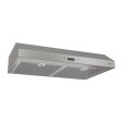 Broan BCDJ130SS Glacier 30-Inch 450 Max Blower CFM 5.5 Sones Stainless Steel Range Hood For Cheap