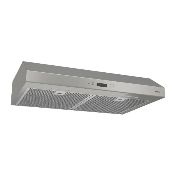 Broan BCDJ130SS Glacier 30-Inch 450 Max Blower CFM 5.5 Sones Stainless Steel Range Hood For Cheap