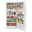 Whirlpool WRT314TFDW 28-inch Wide Top Freezer Refrigerator - 14 cu. ft. Online now