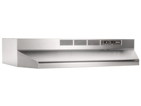 Broan® 42-Inch Ductless Under-Cabinet Range Hood, Stainless Steel Discount