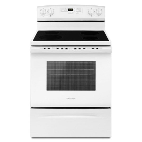 Amana AER6603SFW 30-inch Amana® Electric Range with Extra-Large Oven Window Online now