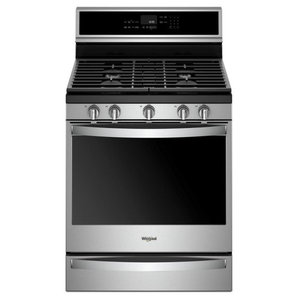 Whirlpool WFG975H0HZ 5.8 cu. ft. Smart Freestanding Gas Range with EZ-2-Lift™ Grates For Cheap