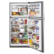 Whirlpool WRT318FMDM 30-inch Wide Top Freezer Refrigerator - 18 cu. ft. Hot on Sale